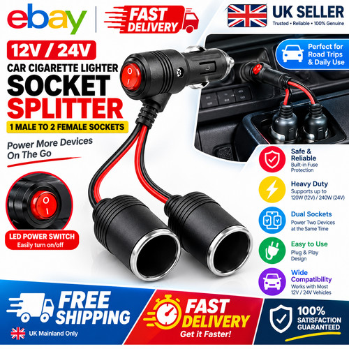 12v 24v car cigarette - 24v, lighter