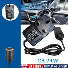 240V Mains Plug to 12V Socket