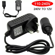 240V Mains Plug to 12V Socket