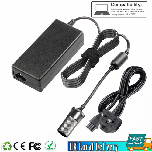 240v mains plug 12v socket - 240v,